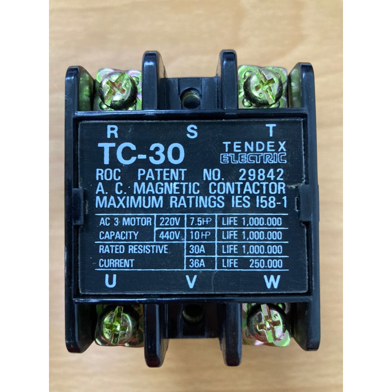 全新現貨 添得 TENDEX TC-30 2P30A 接觸器