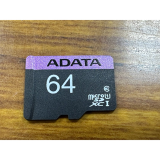 威鋼 64g 記憶卡 adata microsdxc