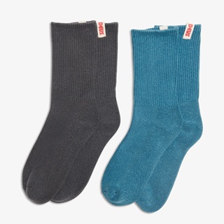 DEUS｜配件 GARMENT DYED SOCK (2 PACK) 襪子