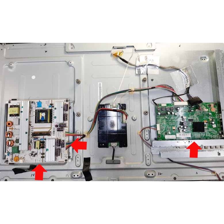 [維修]東元 TECO TL3269TRE LCD 液晶電視 過電不開機/亮綠燈不開機 故障機板 維修服務