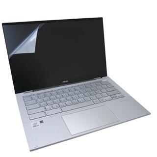 【Ezstick】ASUS Chromebook Flip C436 C436F 靜電式 螢幕貼 (可選鏡面或霧面)