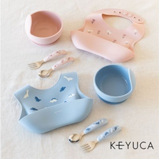 【日本正品】現貨✨ᴊᴘ KEYUCA[日本製造]不銹鋼 兒童練習 湯匙 叉子 (2入一組) 彎曲202-K0035