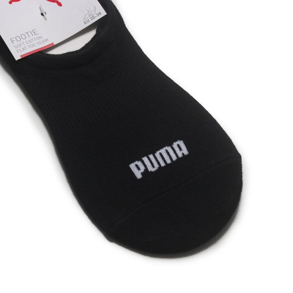 PUMA 襪子 FASHION 全黑 素色 跳豹 直角 隱形襪 踝襪 男女 BB145501