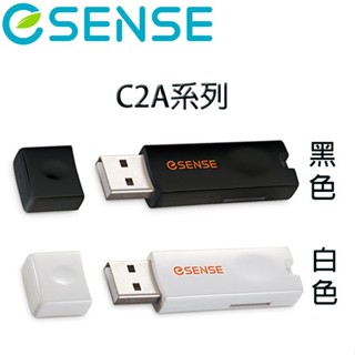 【3CTOWN】含稅 eSENSE C2A SD/T-FLASH迷你讀卡機 黑 白2色 (新版本支援512GB)