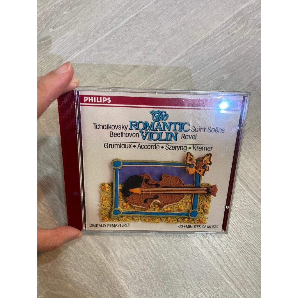 9.9新二手CD MM前 VIOLIN ROMANCESE MINIATURE 8 飛利浦音響測試碟