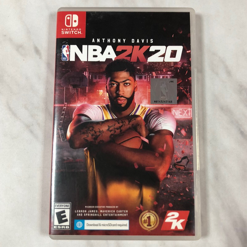 （二手） switch NBA 2K20 有中文 NS