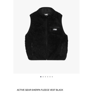 “黑XL” LMC ACTIVE GEAR SHERPA FLEECE VEST BLACK 羊羔背心 毛絨