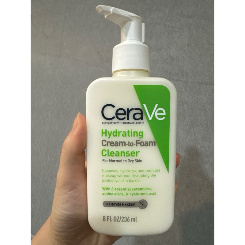 CeraVe溫和洗卸泡沫潔膚乳（全新）