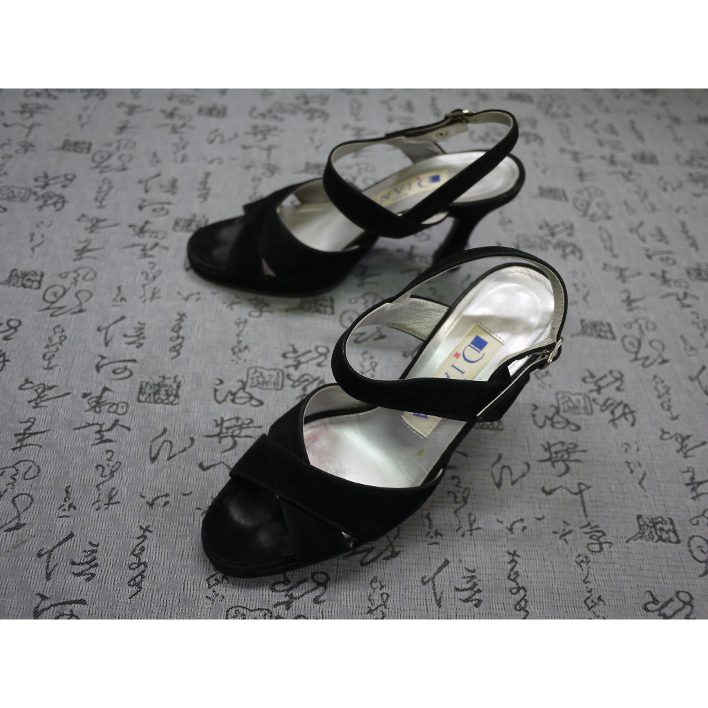 日本製 DIANA 麂皮高跟涼鞋 USA 4.5 EUR 33 JPN 21.5 CM