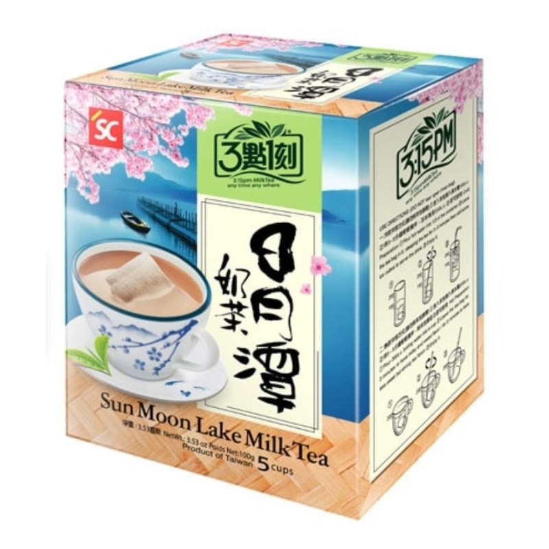 【3點1刻】日月潭奶茶(5入/盒)
