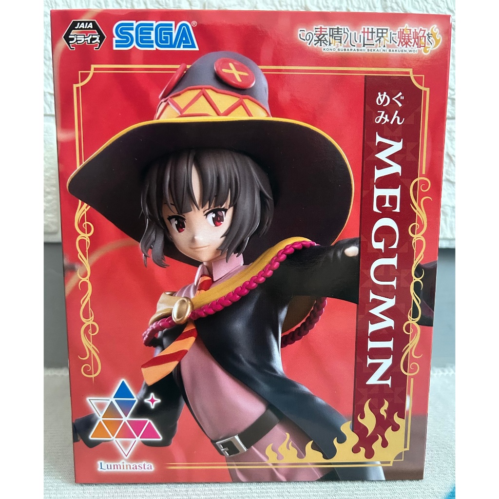 日版 SEGA MEGUMIN Luminasta 為美好的世界獻上爆焰 公仔-惠惠