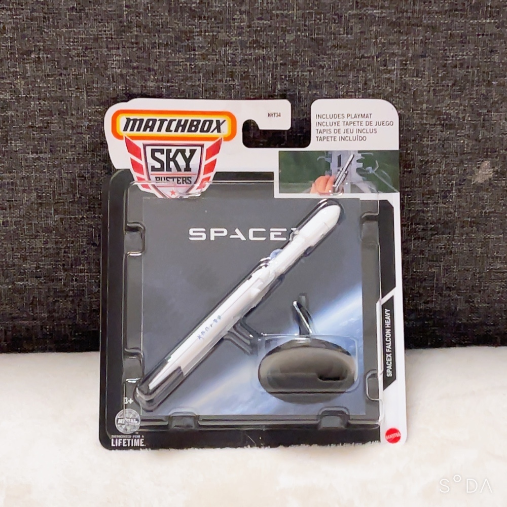 Matchbox 火柴盒 sky busters 火箭系列 spacex falcon heavy