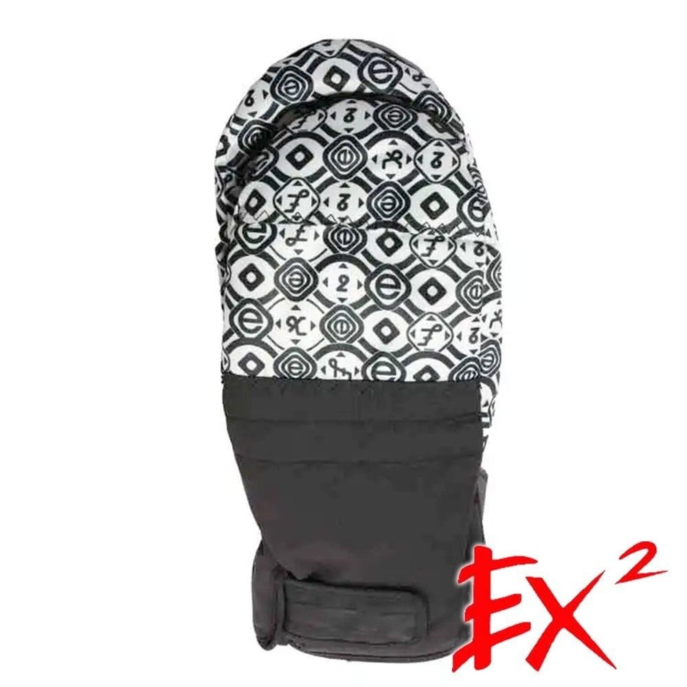 【EX2德國】滑雪保暖手套『黑』866101