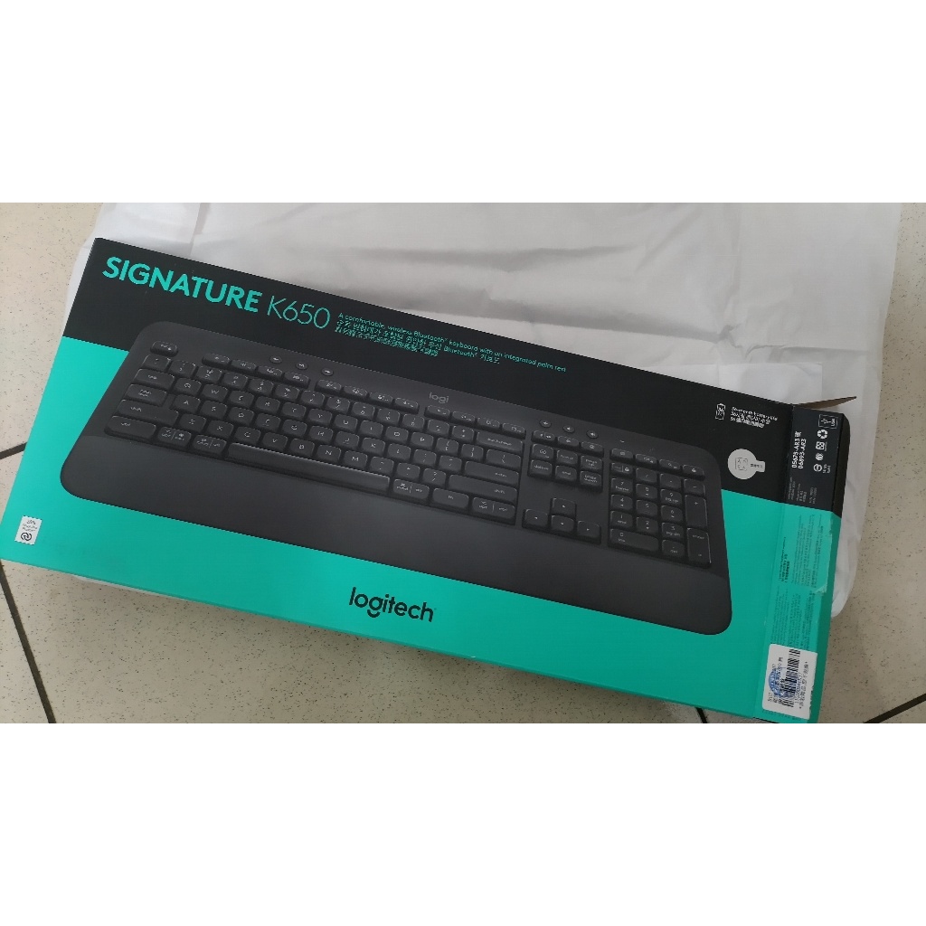 二手鍵盤 羅技 舒適無線 SIGNATURE K650