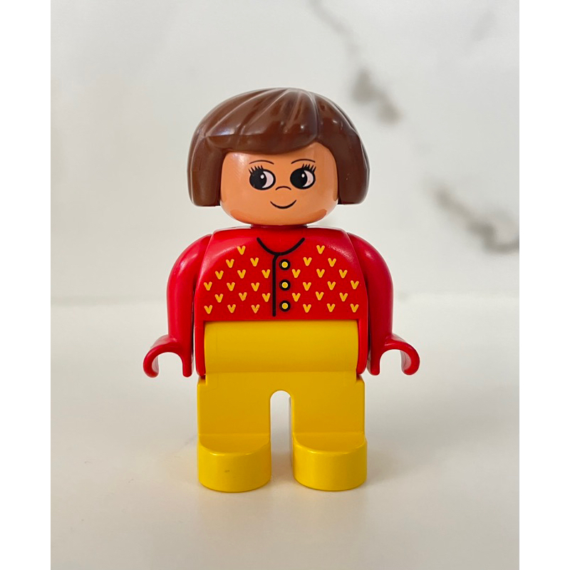 Lego duplo 得寶 絕版人偶 媽媽 女孩 1994年絕版 古物