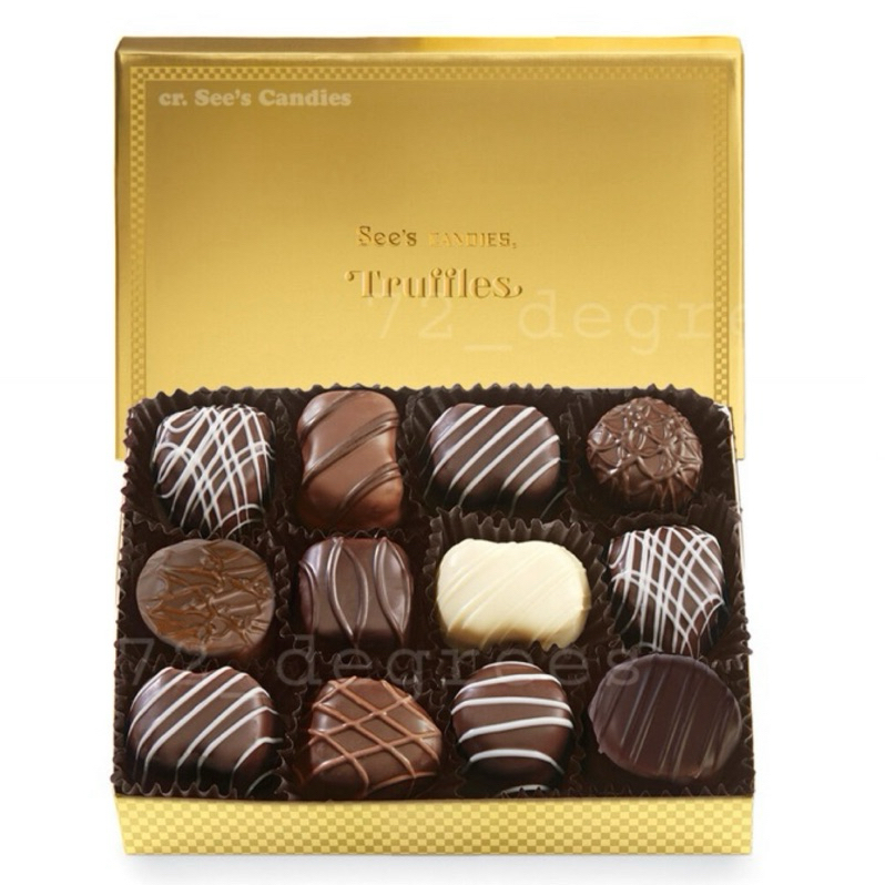 ✈️72_degrees✨新鮮現貨! 美國 See’s Candies 松露巧克力 Truffle Chocolate