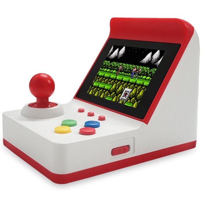 (使用過一次)迷你街機 紅白機 掌上fc遊戲機 360款遊戲 retro arcade fc 360 in 1