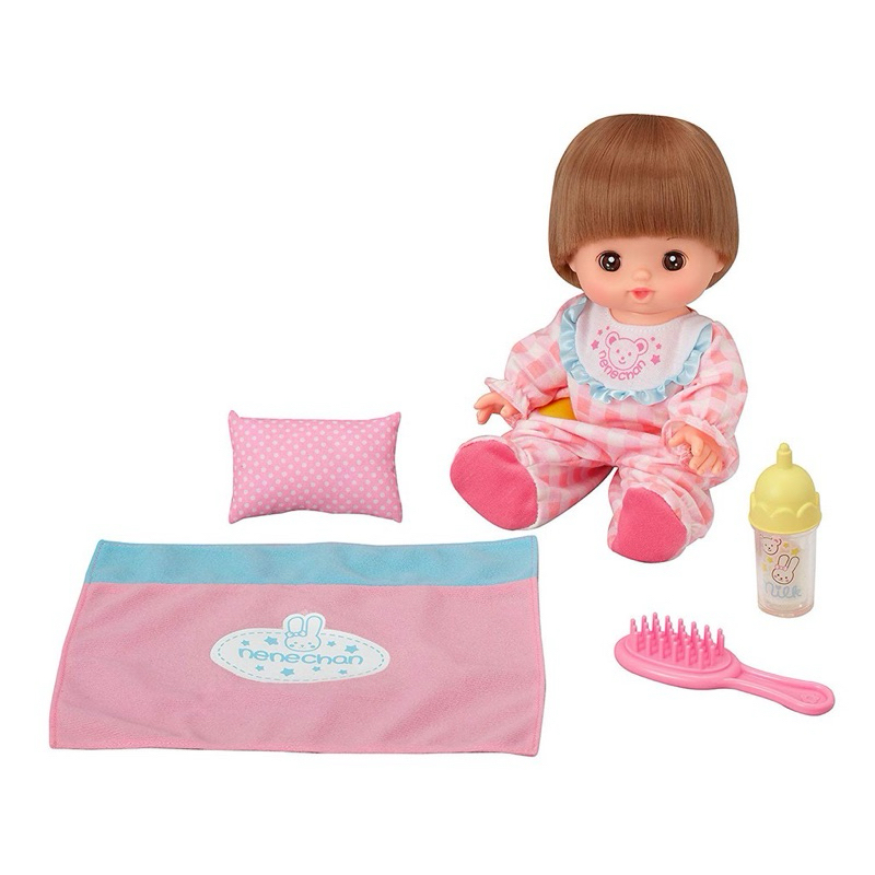 日本正版  小美樂系列 ～ 眨眼小奈娃娃睡衣套組 洗澡時頭髮會變色 ST安全玩具
