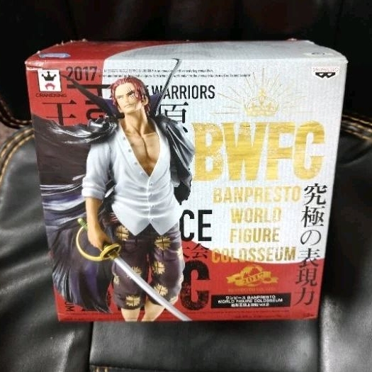 ［現貨］ 代理版 白證 海賊王 航海王 BWFC 世界大賽 造型王 頂上決戰 Vol.2 紅髮 傑克 香克斯 公仔