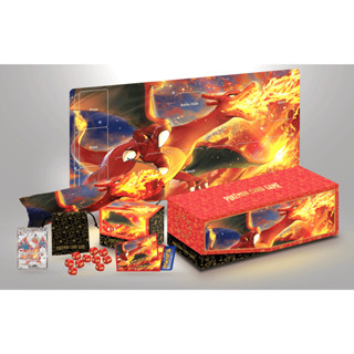 [ALG卡牌專門] 寶可夢 PTCG 中文版 噴火龍收藏箱 禮盒 卡墊 卡套 卡盒 指示物 噴火龍ex特卡