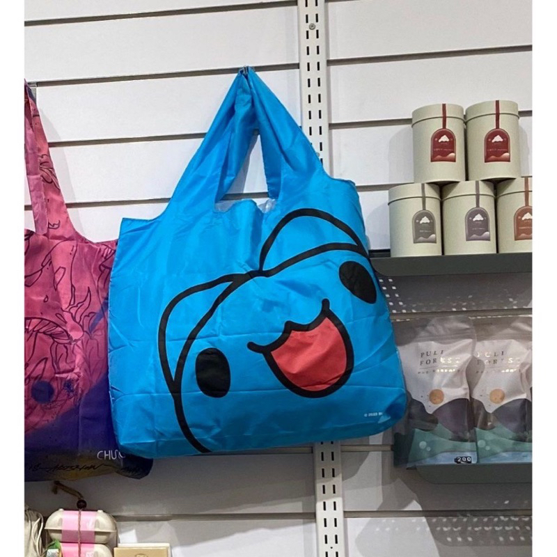 中友百貨公司X貓貓蟲咖波 美好生活環保購物袋 藍色
