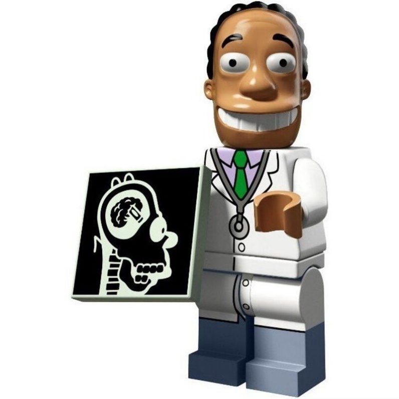 |樂高先生| LEGO 樂高 71009 16號 朱利葉斯 華頭醫生 X光片 辛普森人偶包 二代 全新正版/已拆封