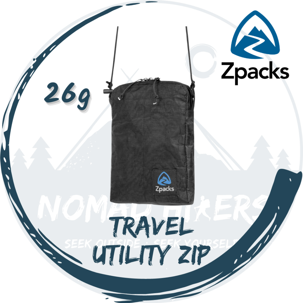 【游牧行族】*預購* Zpacks Travel Utility Zip 旅行側背小包 26g 證件 護照 鈔票 手機