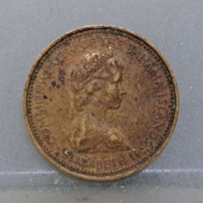 幣444 巴哈馬1972年1分硬幣
