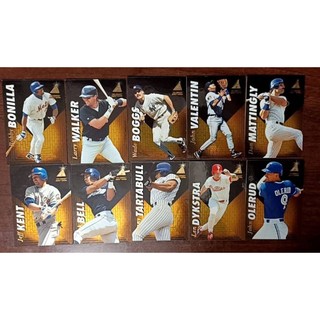 MLB 1995 Pinnacle Zenith Edition 10張