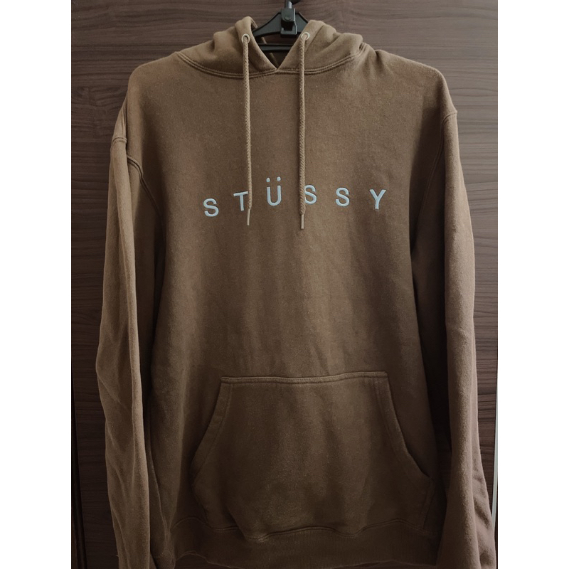 Stussy logo hoodie 帽T M