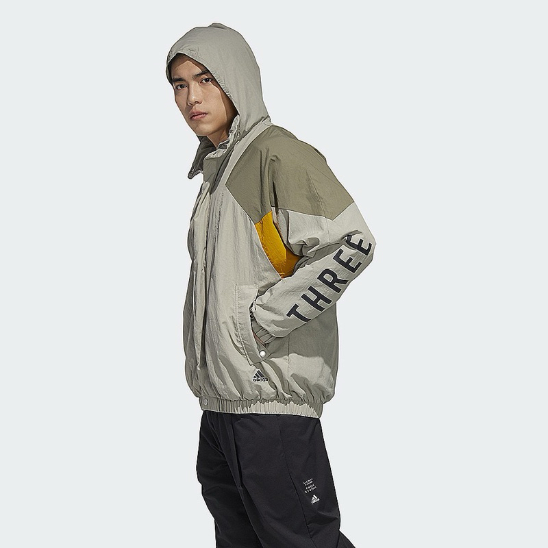 全新品 公司貨 adidas 防風 透氣 休閒 運動外套 男 GE0385