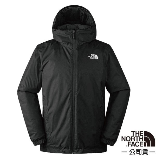 【美國 The North Face】男 款戶外休閒防風防潑水透氣外套 夾克 風衣/DRYVENT面料_黑_89TH