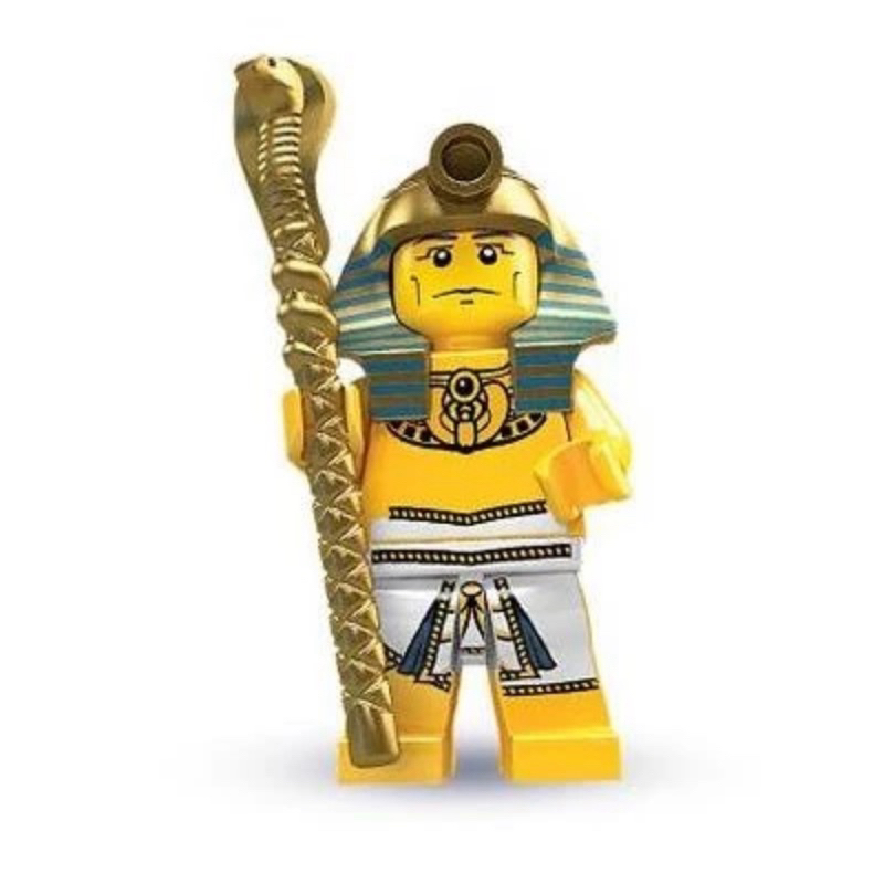 台南永康可自取 LEGO Minifigures Series 2 樂高2代 第2季8684 #16埃及法老王 已絕版