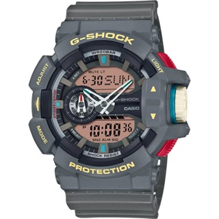 ∣聊聊可議∣CASIO 卡西歐 G-SHOCK 復古色彩雙顯手錶 GA-400PC-8A