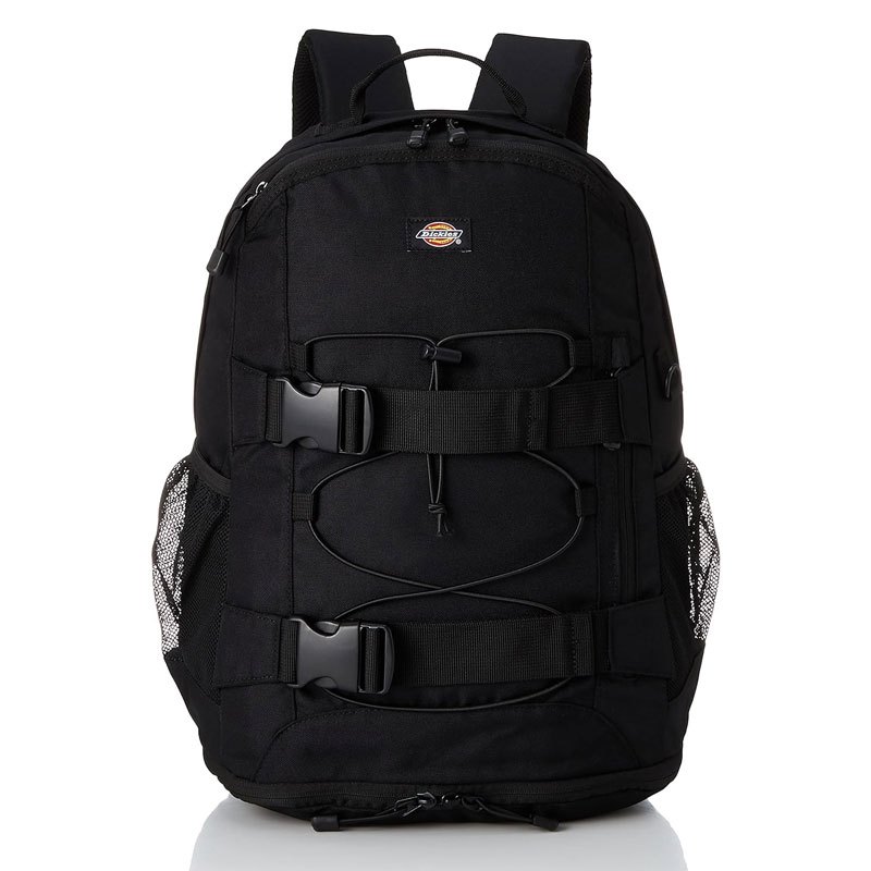 【DICKIES】日本限定 70075100-80 OUTLINE LOGO BACKPACK 電腦包 後背包 (黑色)