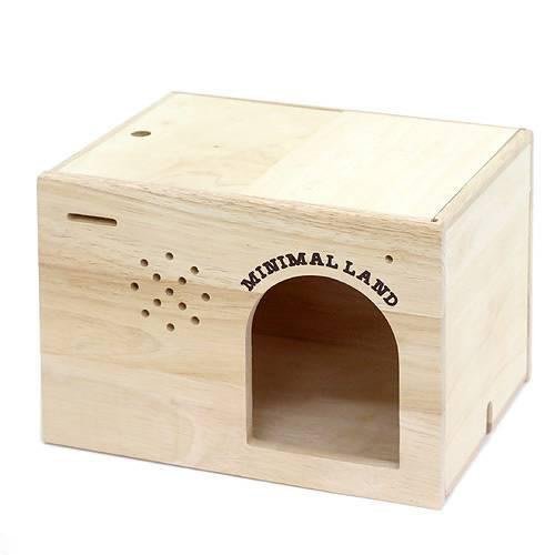 日本 MARUKAN 木製組裝式套房HT-25 小動物用『㊆㊆犬貓館』