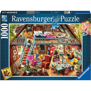 德國Ravensburger 維寶拼圖 金髮女孩被抓了(1000P) RV17311