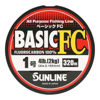 ◂鶴本🐽釣具▸ SUNLINE FC 碳纖線 卡夢 320米 下野正希