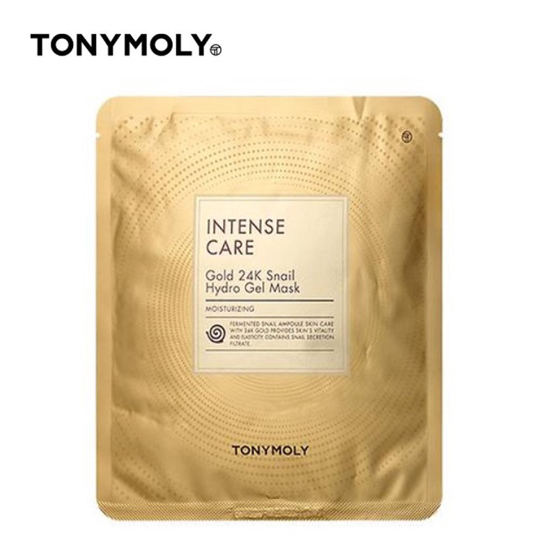 「韓國親購」(TONYMOLY)Intensive Care Gold 24K蝸牛水凝膠面膜