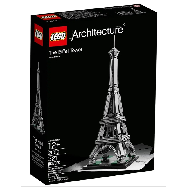 LEGO 樂高 21019 【卡道鷹】 建築系列 艾菲爾鐵塔 The Eiffel Tower 全新未拆 保證正版