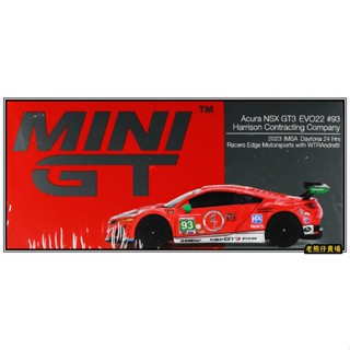 【老熊仔】 Mini GT #617 Acura NSX GT3 EV022 WTR Racers 202