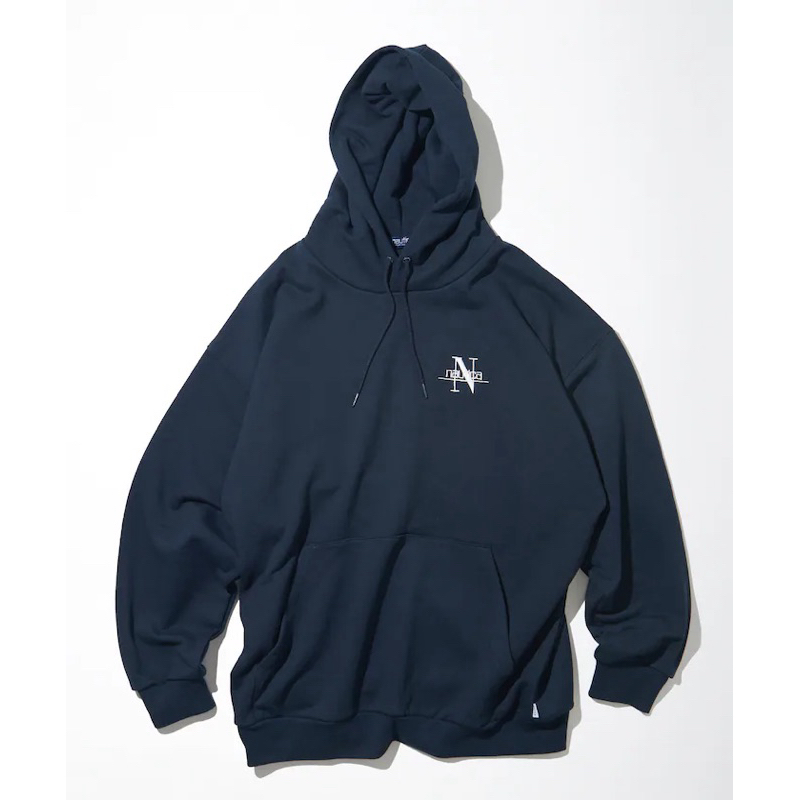 NAUTICA刺繡logo帽T(海軍藍）全新吊牌未拆 Back Embroidery Logo Sweat Hoodie