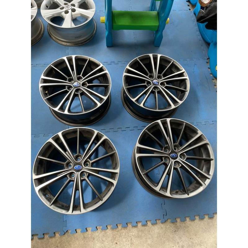 自售 5孔100 17吋 5X100  中古鋁圈