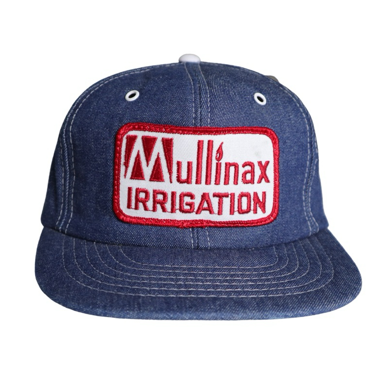 「富士鳥」古著 80-90s Mullinax Irrigation 丹寧卡車司機帽