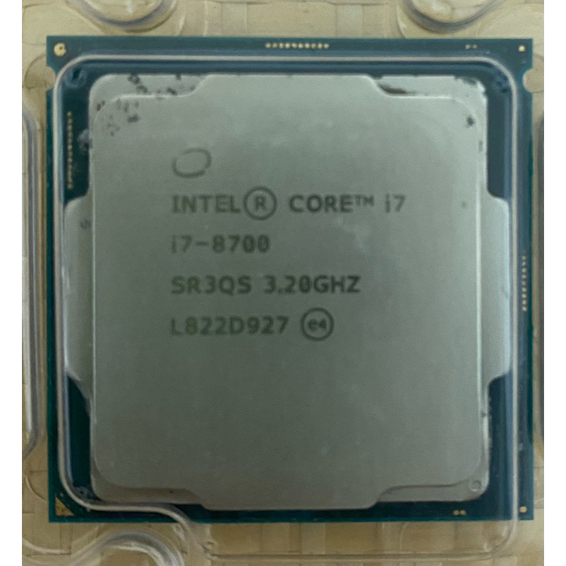 Intel i7-8700(二手良品）