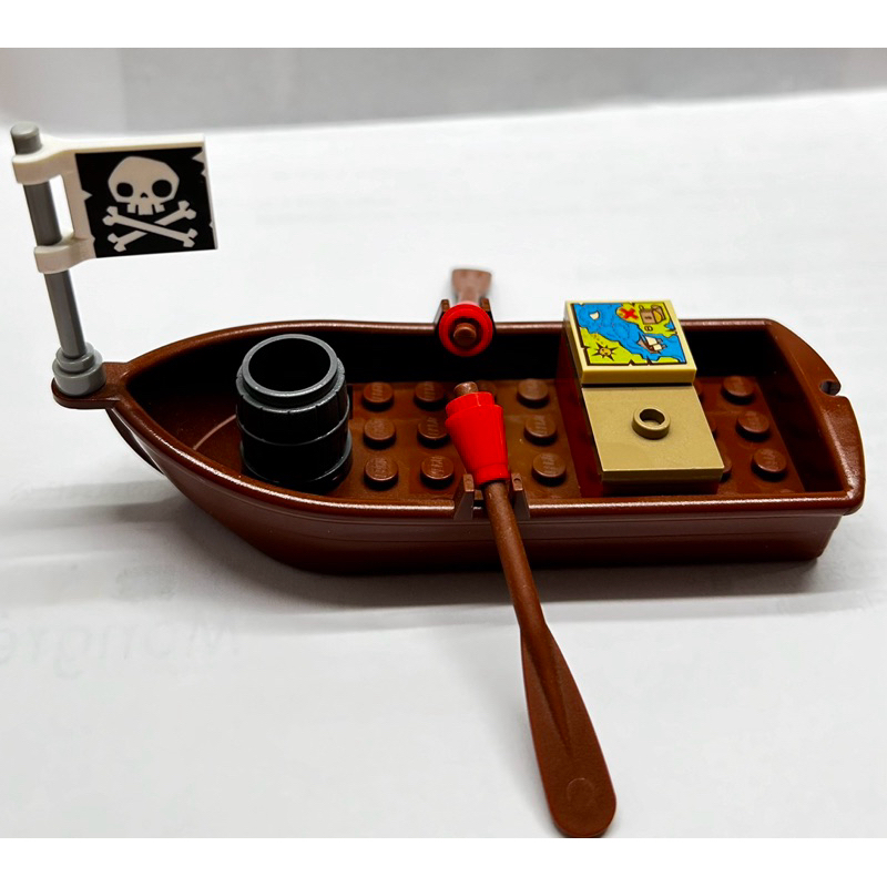 正版 Lego 樂高 2015年 絕版 10679 海盜尋寶 海盜小船 附說明書 近全新 如圖所示 夾鏈袋裝