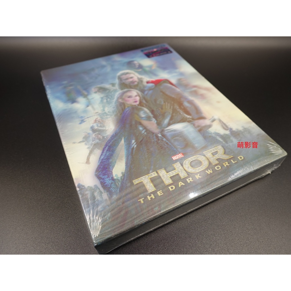 藍光BD 雷神索爾2：黑暗世界 Thor: The Dark World 3D+2D雙碟幻彩盒限量鐵盒版 繁中字幕 全新