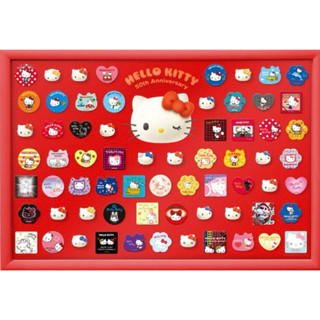 2024年 Hello kitty 50週年3D紀念磁鐵 3D光柵磁鐵