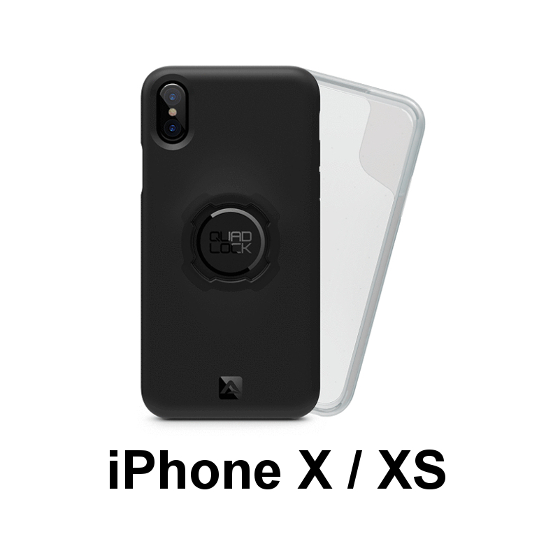 QUAD LOCK iPhone X Xs 手機殼 / 防水套 / 玻璃螢幕保護貼