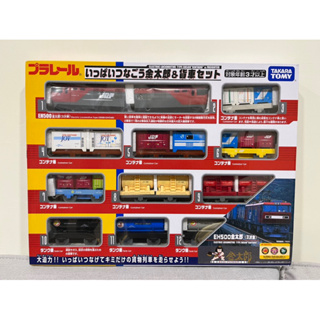 （現貨）TAKARA TOMY PLARAIL鐵道王國 金太郎運貨火車組 TOMICA